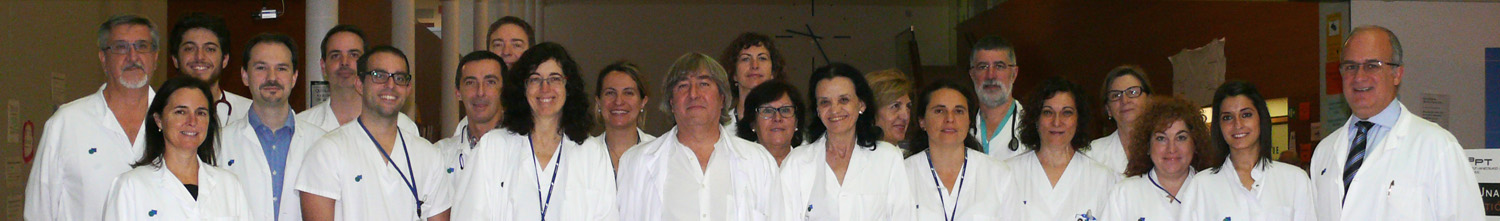 Imatge de l'equip del Servei de Cardiologia