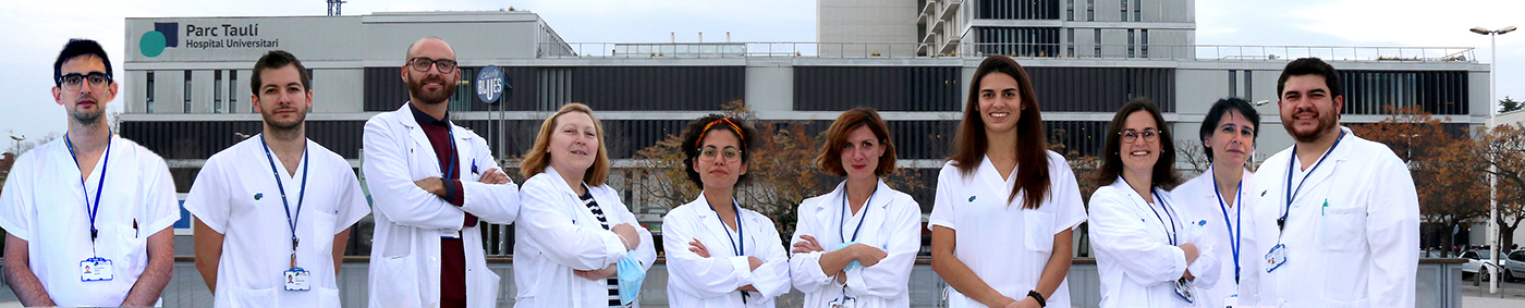 Foto de l'equip del Servei de l'Aparell Digestiu