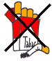 Imatge d'una caixa de tabac tatxada